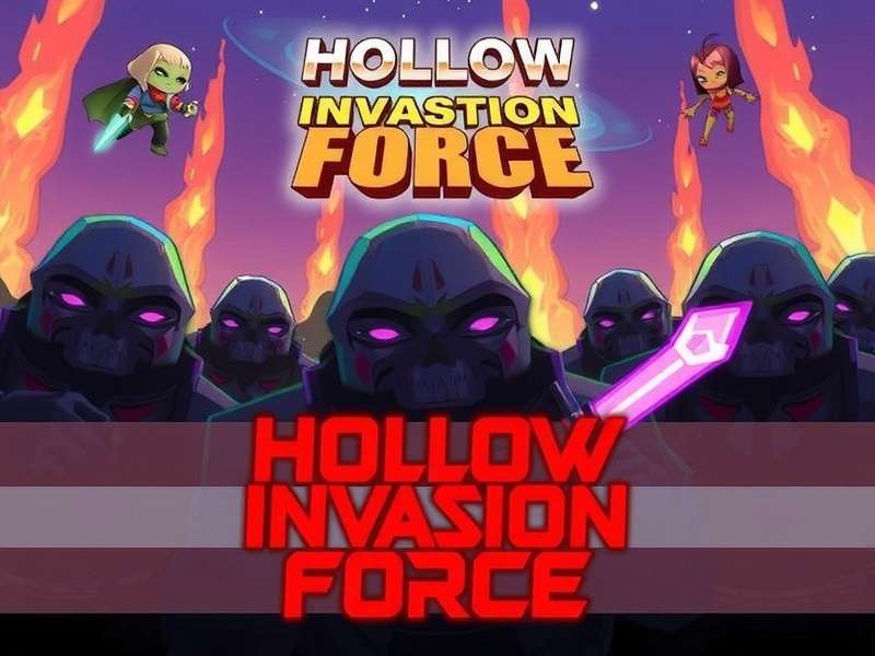 Hollow Invasion Force Official Game Artwork Hollow Invasion Force Game Banner
